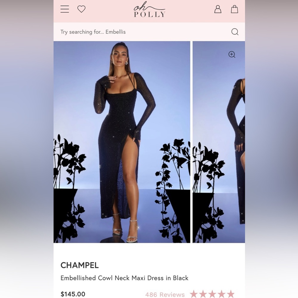 Oh Polly Champel Dress